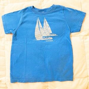 MARUSHKA Blue Kids Cotton T-Shirt Size 5/6